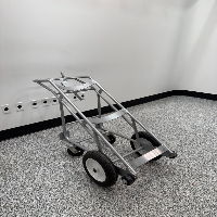 Aluminum Drum Truck 55 Gallon Barrel Dolly Cart image 0